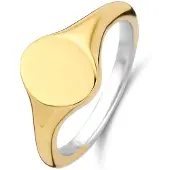 Ti sento Ring ovale Form vergoldet 12115SY
