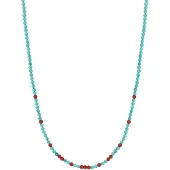 Ti sento Collier mit türkisfarbenen Steinen 3939TQ/42