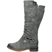 Rieker 94652-45 Schuhe Damen Stiefel Warmfutter RiekerTex, Größe:42 EU, Farbe:Grau