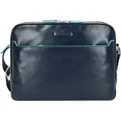 Piquadro Umhängetasche Blue Square Tablet Shoulder Bag Blu Notte