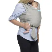 Moby Stretchfolie - Classic+ - Grau - - One Size - Tragetücher