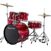 Ludwig Accent 20 Fuse 5pc Drum Kit Red Sparkle