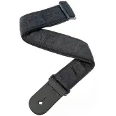 Daddario 50B01 Gewebter Gitarrengurt Black Satin