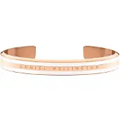 Daniel Wellington Classic Slim Bracelet Satin White Rose Gold S
