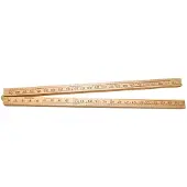 Van spijk Maßband 1M Holz 4St. - Skandia