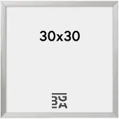 Walther design Chair 30x30 Cm Aluminium Photo Bilderrahmen