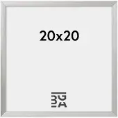 Walther design Chair AJ220S Aluminiumrahmen 20x20cm silber