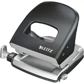 Leitz NeXXt 5006, 30 Blätter, Schwarz, Silber, Metall, 8 cm, A4, A5, A6, Folio, US-Quart, 8 x 8 x 8 cm, 107 mm