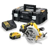 DeWalt DCS570P2-QW Akku-Kreissäge 184mm 2x5Ah 18V Li-Ion + Sägeblatt + im Koffer