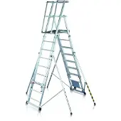 Zarges Rollbare Plattformleiter