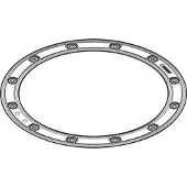 Geberit 242612001 Set Flachdichtung zu Pluvia