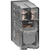Schneider Electric Electric RXG25BD Steckb. Interface-Relais RXG, 2 W, 5 A, 24 VDC, Klarsichtgehäuse - 10 Stück