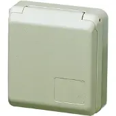 MENNEKES 4112, 3P, Schrauben, Beige, IP44, 230 V, 16 A