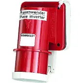 MENNEKES MEN 21241 CEE-Aufbaustecker 5x32A 400V 6h mit Phasenwender