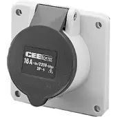 MENNEKES MEN 1278 CEE-Anbausteckdose 230V 16A 3p 6h