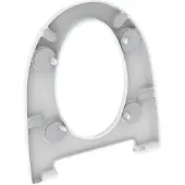 Geberit 147042111 WC-Sitzring fixiert
