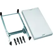 Hager UD31A3 Baustein, universN, 450x250mm, für Reihenklemmen bis 240qmm waagerecht