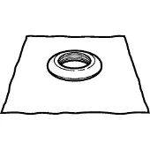 Geberit 368674001 Feuchtigkeitsabdichtung