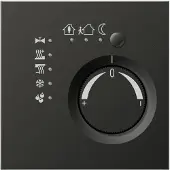 JUNG Raumtemperaturregler UP LS KNX anth mt AL2178TSAN