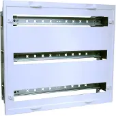 Hager UD32B3 Baustein, universN, 450x500mm, für Reiheneinbaugeräte waagerecht, 3x24 PLE