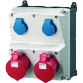 MENNEKES 920026 AMAXX Steckdosen-Kombination, IP44