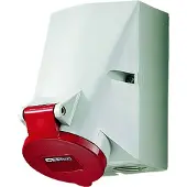 MENNEKES 20162A, Rot, Weiß, IP44, 400 V, 32 A