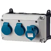 MENNEKES 910006 AMAXX Steckdosen-Kombination, IP44