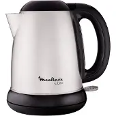 Moulinex BY540D, 1,7 l, 2400 W, Edelstahl, Edelstahl, Wasserstandsanzeige, Drahtlos