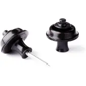Dunlop Straplock Set - Original - schwarz