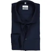 Seidensticker Hemd Regular Business Kent Patch12 dark blue