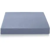 Essenza Satin Stone Blue Spannbettlaken 80 x 200 cm