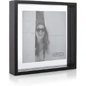 XLBoom - Square Floating Box Bilderrahmen 25 x 25 cm, coffee bean