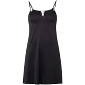 Hanro Nachthemd Deluxe 1065 Schwarz Regular Fit