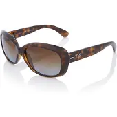 Ray-Ban Sonnenbrille Damen Jackie Ohh Light Havana Brown Polarisiert M