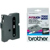 Brother TX-211, Schwarz auf weiss, TX, Schwarz, Grau, Brother, P-touch PT7000, PT8000, PT-PC, 6 mm