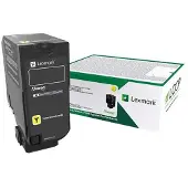 Lexmark - Gelb - original - Tonerpatrone - für CS827de, CX827de