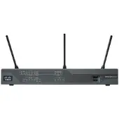 Cisco C897VA-K9, Ethernet/LAN, ADSL2+, Schwarz