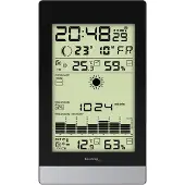 Technoline Ws 9050 Weather Station Schwarz One Size / EU Plug