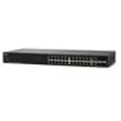 Cisco SF250-24, Managed, L2/L3, Fast Ethernet (10/100), Rack-Einbau, 1U