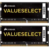 Corsair ValueSelect 16GB DDR4-2133, 16 GB, 2 x 8 GB, DDR4, 2133 MHz, 260-pin SO-DIMM