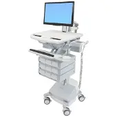 Ergotron Wagen für LCD-Display / Tastatur / Maus / CPU / Notebook / Kamera / Scanner (off