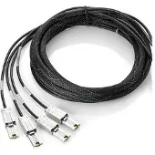 HP HPE External 4.0m (13ft) Mini-SAS HD 4x to Mini-SAS HD 4x Cable, 320 g