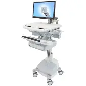 Ergotron Wagen für LCD-Display/Tastatur/Maus/CPU/Notebook/Barcodescanner (offene Architek