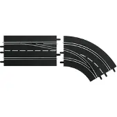 Carrera Lane Change Curve right, out to in