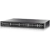 Cisco SG350-52, Managed, L3, Gigabit Ethernet (10/100/1000), Rack-Einbau, 1U