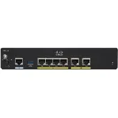 Cisco C927-4P, Ethernet-WAN, Gigabit Ethernet, DSL-WAN, Schwarz
