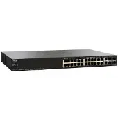 Cisco Small Business SG350-28, Managed, L2+/L3, Gigabit Ethernet (10/100/1000), Rack-Einbau, 1U