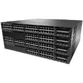 Cisco Catalyst WS-C3650-24PWS-S, Managed, L3, Gigabit Ethernet (10/100/1000), Power over Ethernet (PoE), Rack-Einbau, 1U