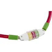 Cube RFR CUBE , red/green, Zahlenkabelschloss Style CMPT 10x600mm, Junior