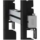 SMS PW010003, 100 kg, 116,8 cm (46 Zoll), 177,8 cm (70 Zoll), Aluminium, Schwarz